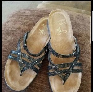 DANSKO LEATHER SANDALS